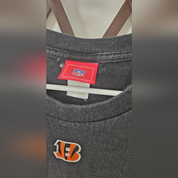 Cincinnati Bengals Black Long Sleeve Shirt - Picture 2 of 4